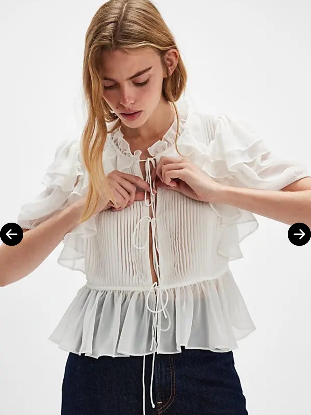For love and lemons Blouse - White